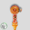 MK100 Glass - Wigwag Dicro Fumed Hammer Bubbler