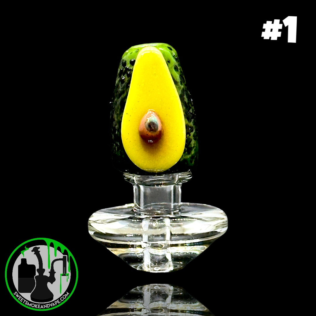 Empire Glassworks - Puffco Peak Carb Cap - Avocado #1