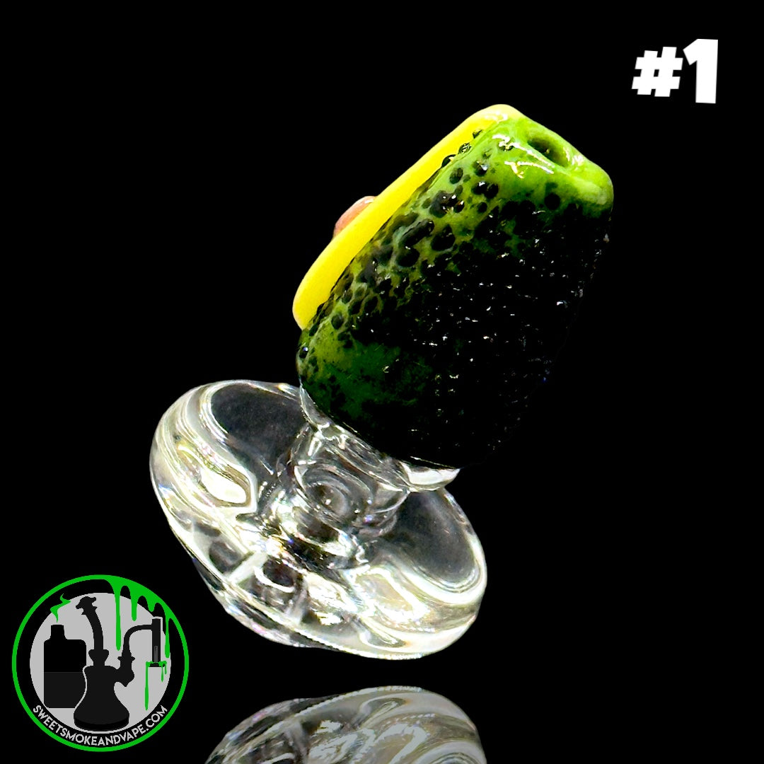 Empire Glassworks - Puffco Peak Carb Cap - Avocado #1