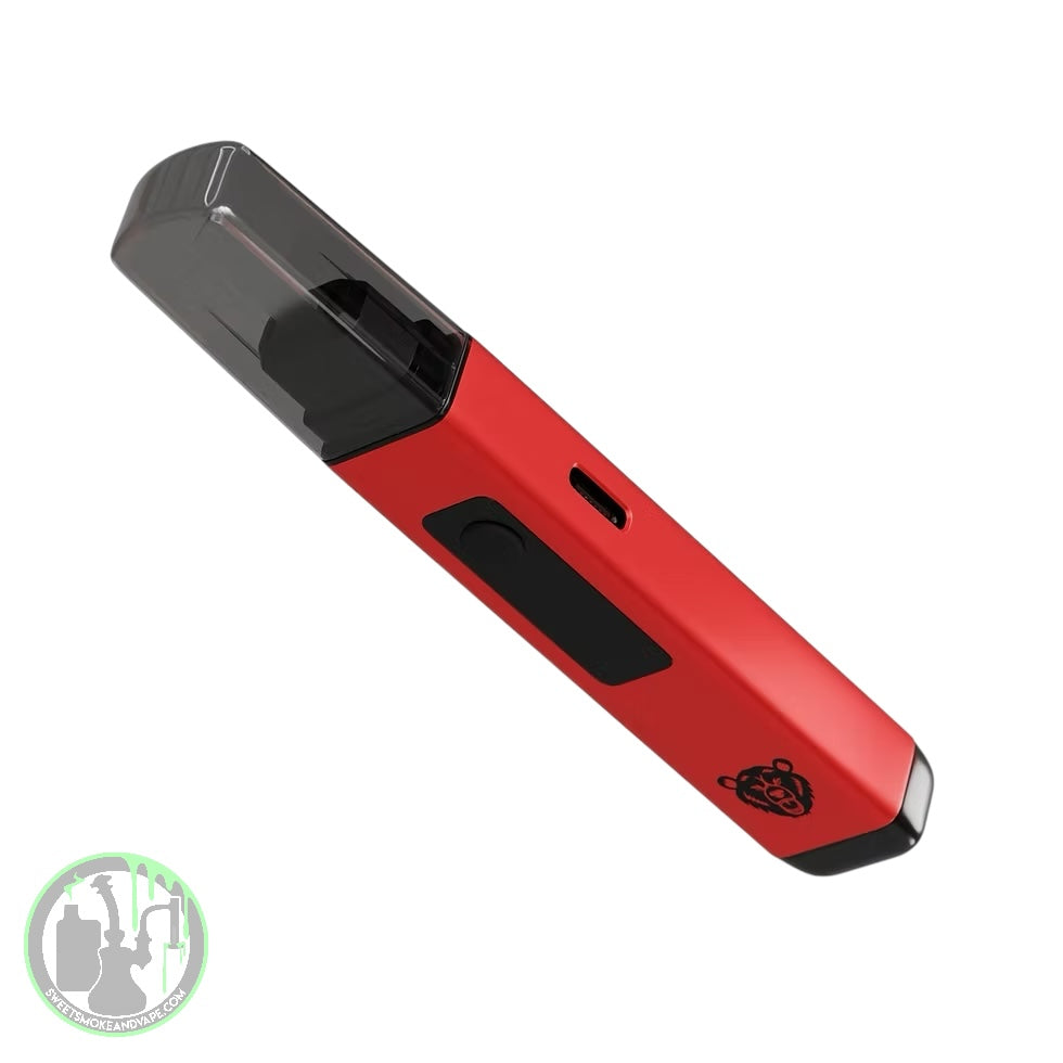 Bear Quartz - Trio Dab Tool - Red