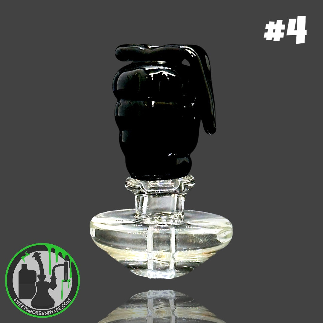 Empire Glassworks - Puffco Peak Carb Cap - Grenade #4
