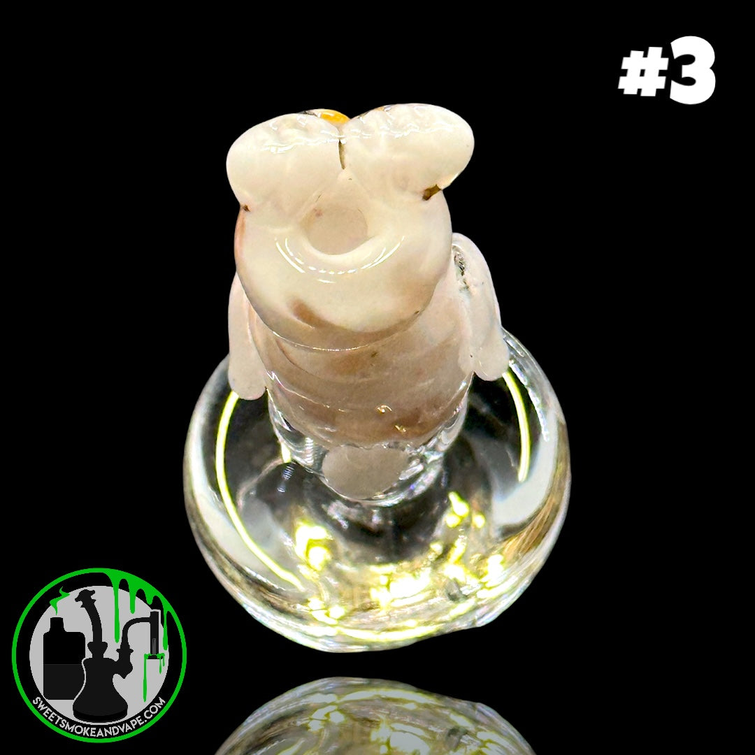 Empire Glassworks - Puffco Peak Carb Cap - Owl #3