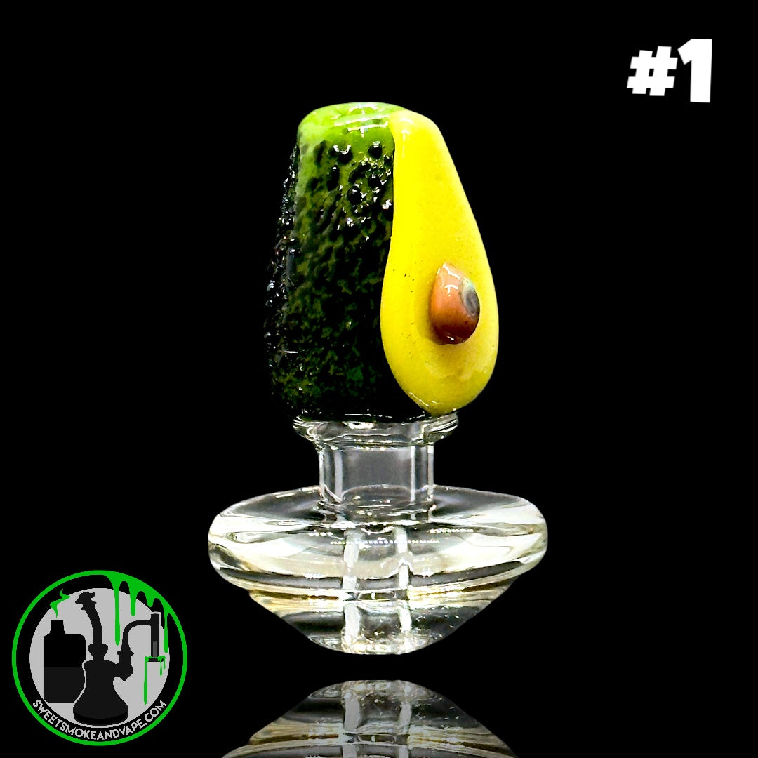 Empire Glassworks - Puffco Peak Carb Cap - Avocado #1