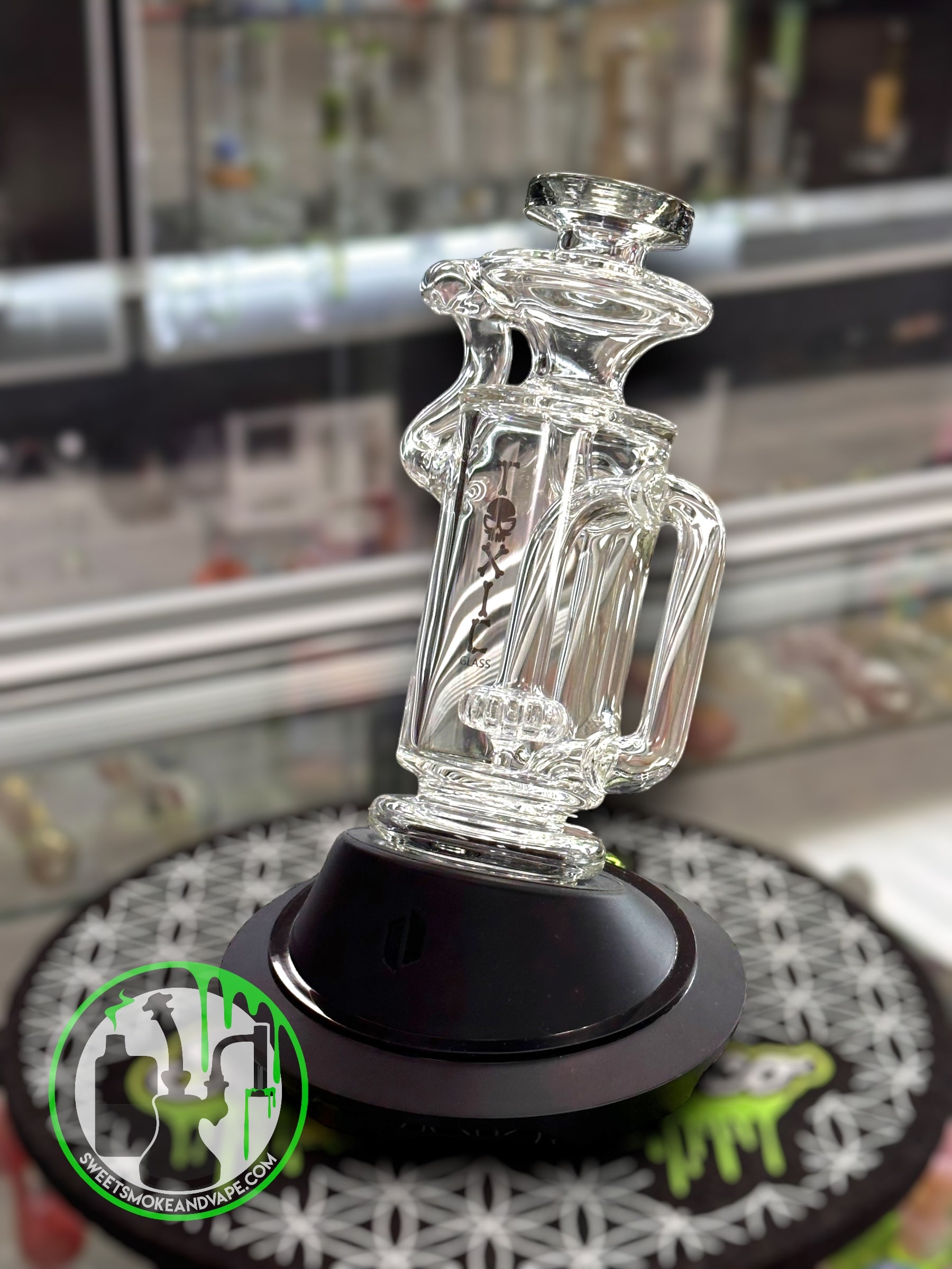 Toxic Glass - Puffco Attachment - Recycler