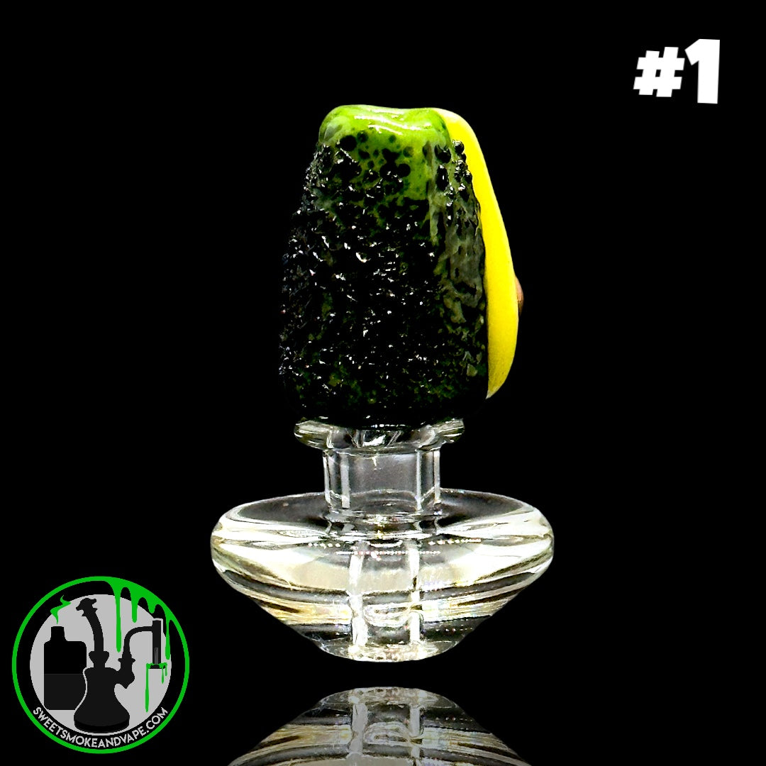 Empire Glassworks - Puffco Peak Carb Cap - Avocado #1