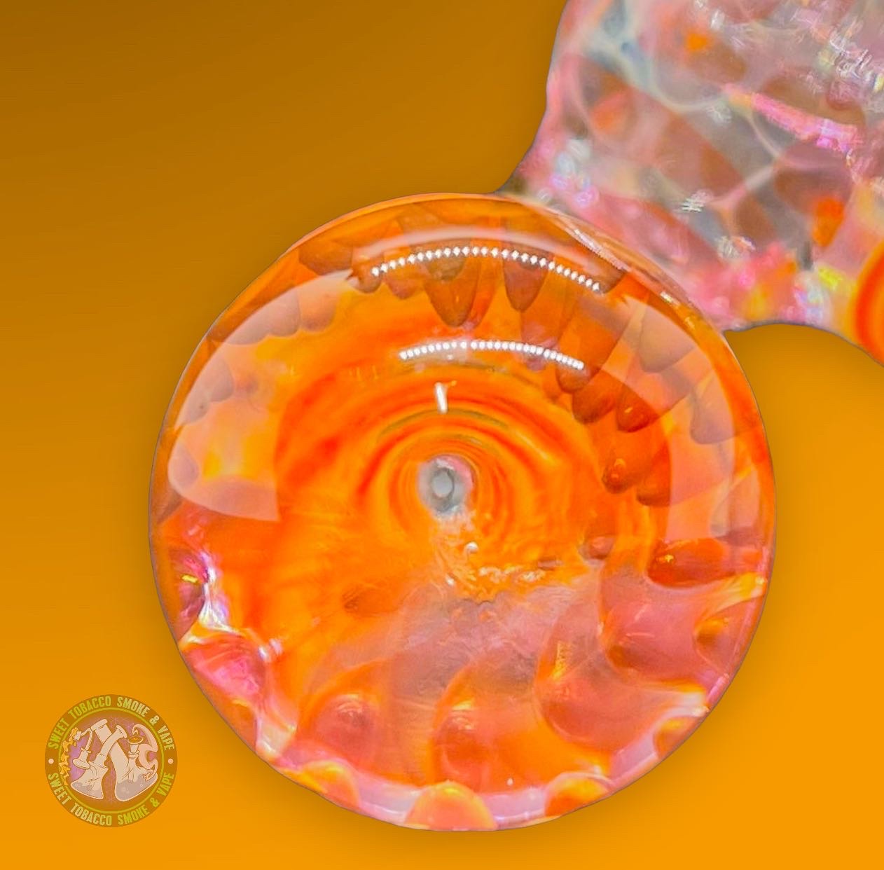 Whitlock Glass - Wig Wag Side Car Dry Hand Pipe