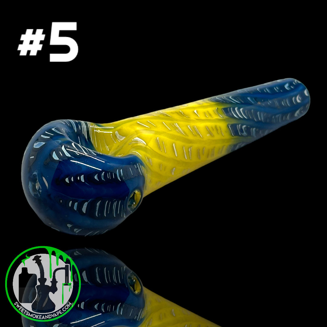 Daniel's Glass Art - German Glass Thick Hand Pipe #5