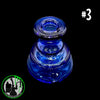 Evol Glass - Puffco Dry Attachment - #3 - Transparent Blue