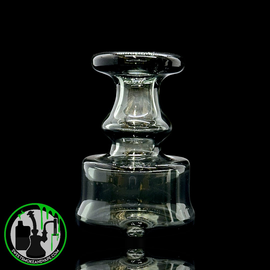 Evol Glass - Puffco Dry Attachment - Transparent Black