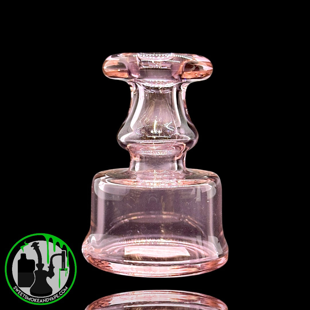 Evol Glass - Puffco Dry Attachment - Transparent Pink