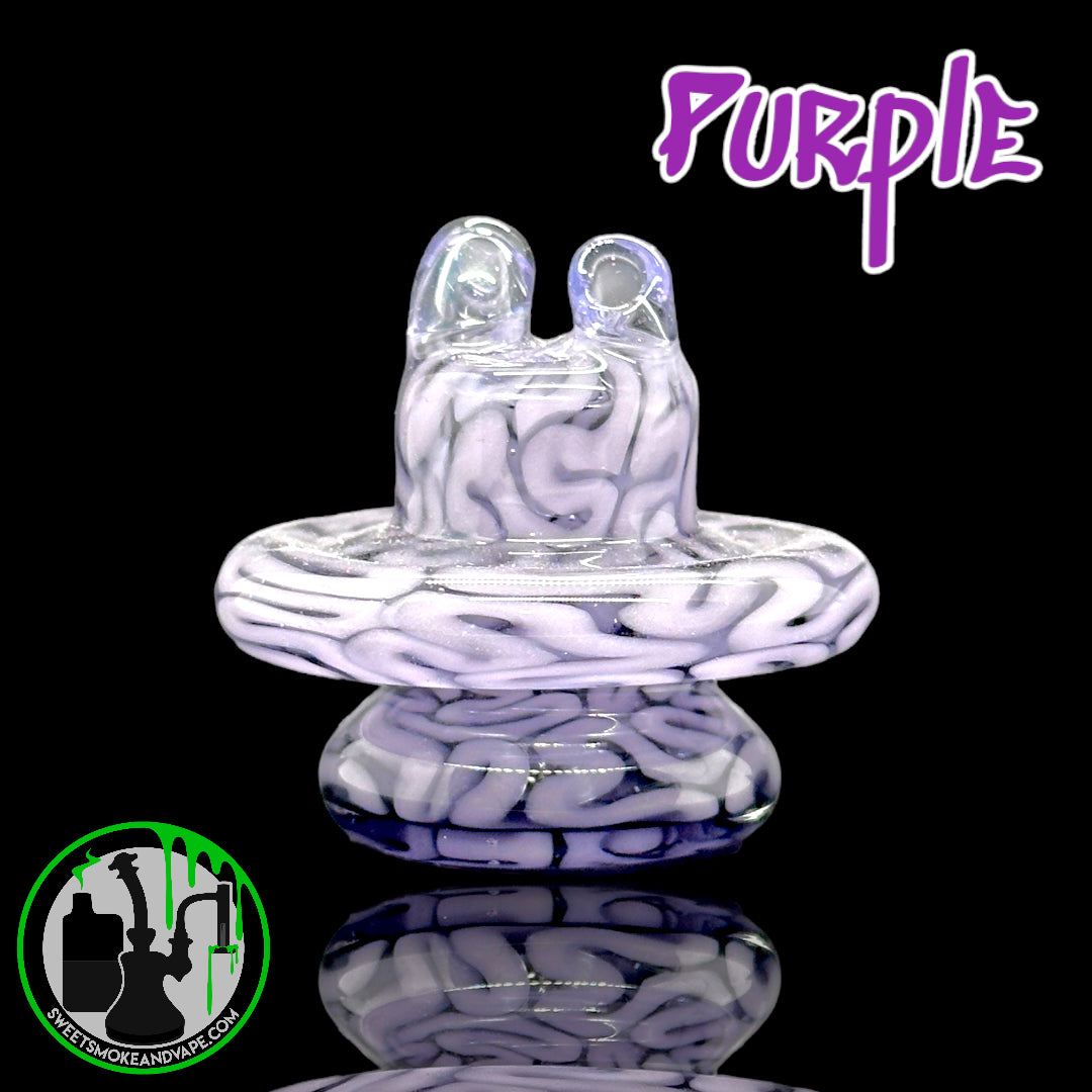 Algae - Brain Tech Spinner Carb Cap (Purple) Sweet Smoke And Vape Algae - Brain Tech Spinner Carb Cap (Purple) Sweet Smoke And Vape