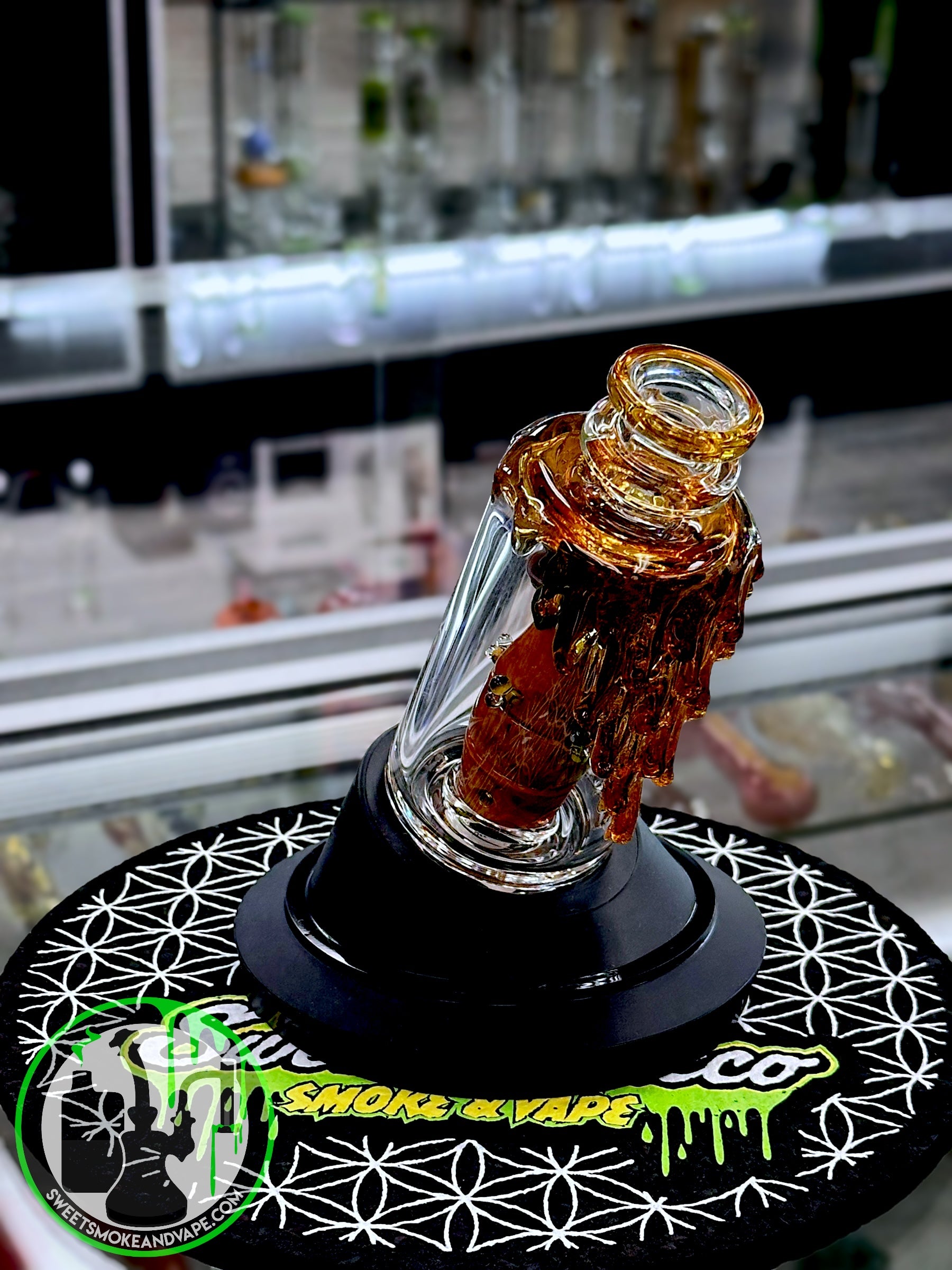 Empire Glass Works - “Save The Bees” Puffco Attachment