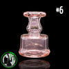 Evol Glass - Puffco Dry Attachment - #6 - Transparent Pink