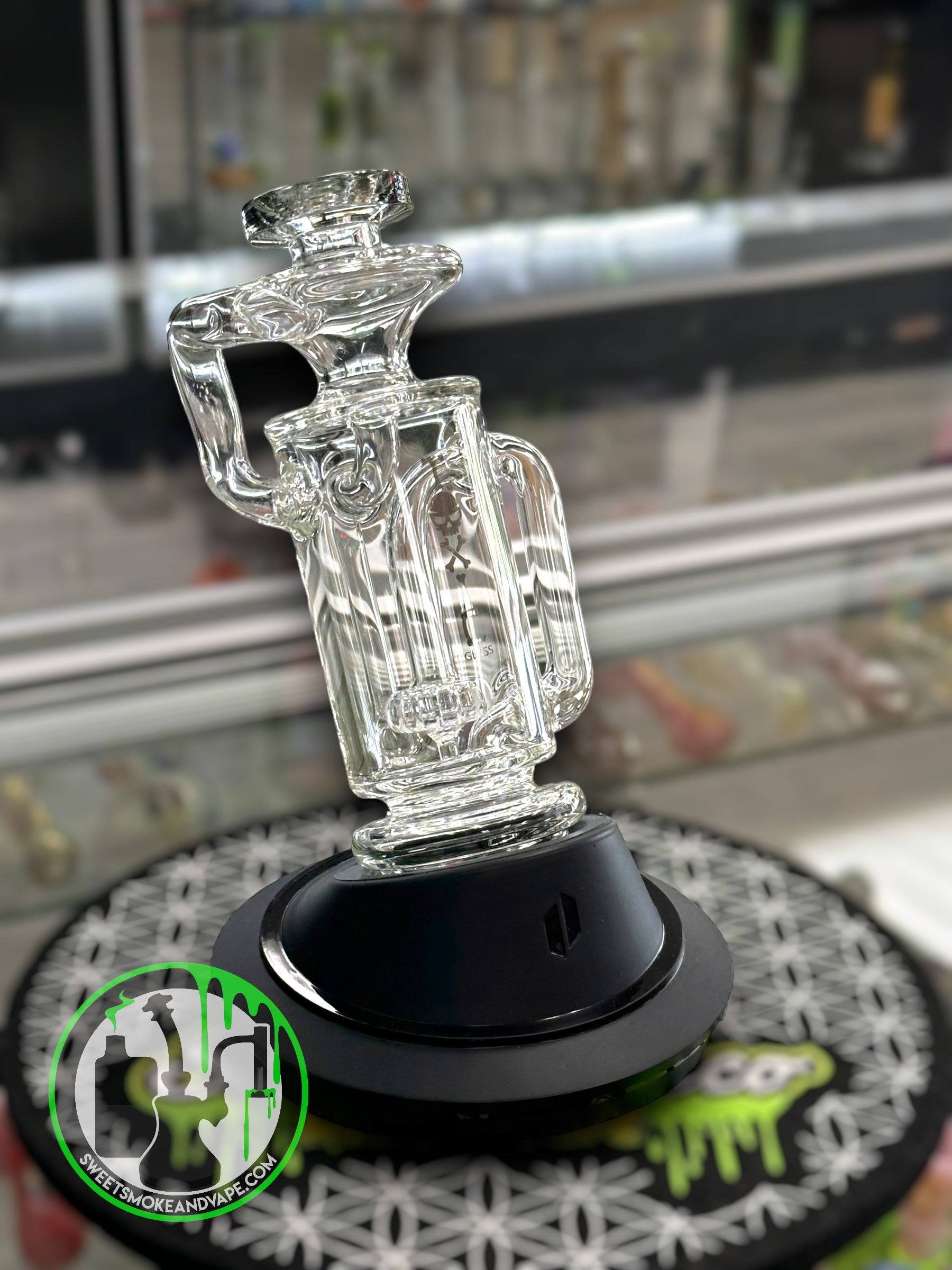 Toxic Glass - Puffco Attachment - Recycler