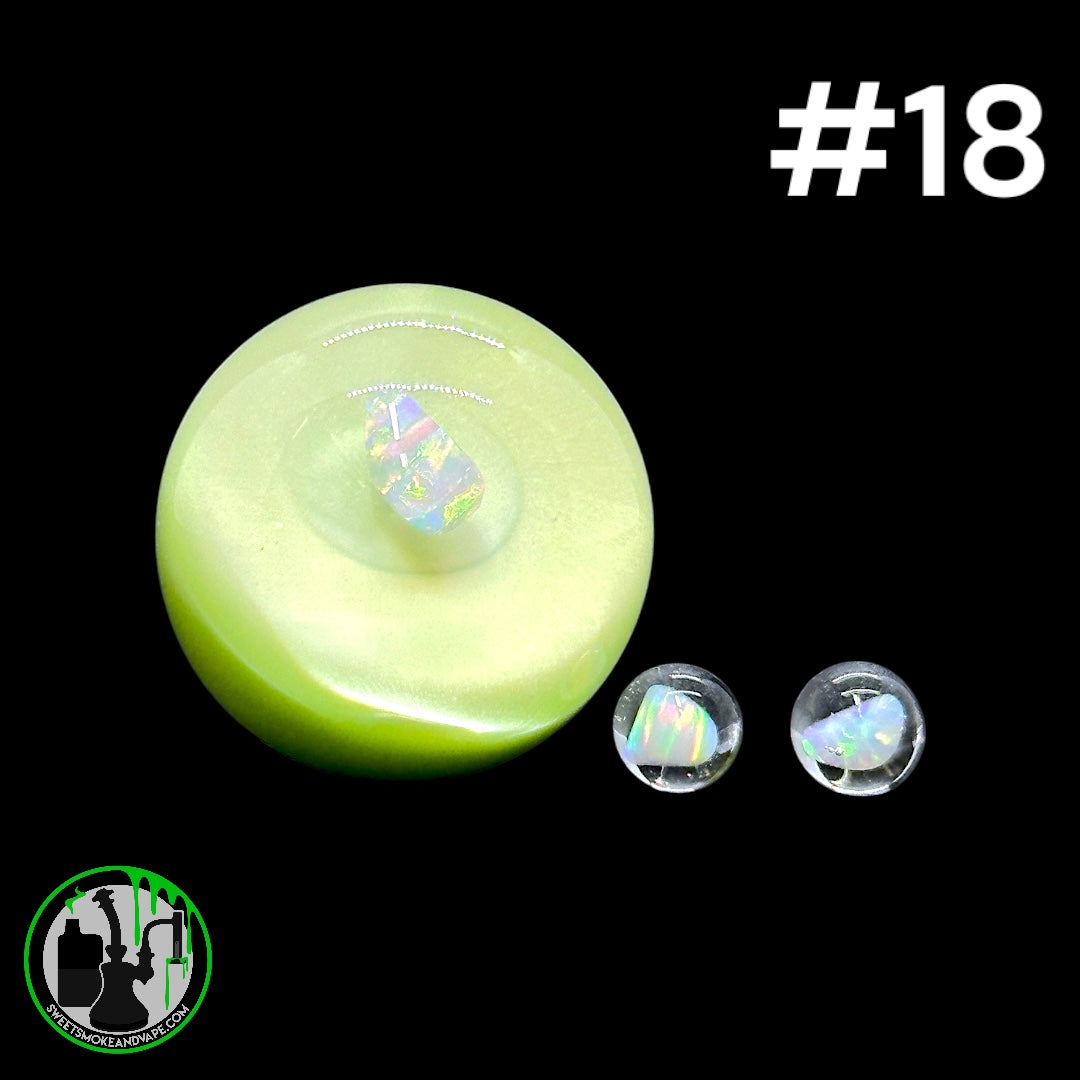 Captain Tokez - Marble Set w/Opal #18