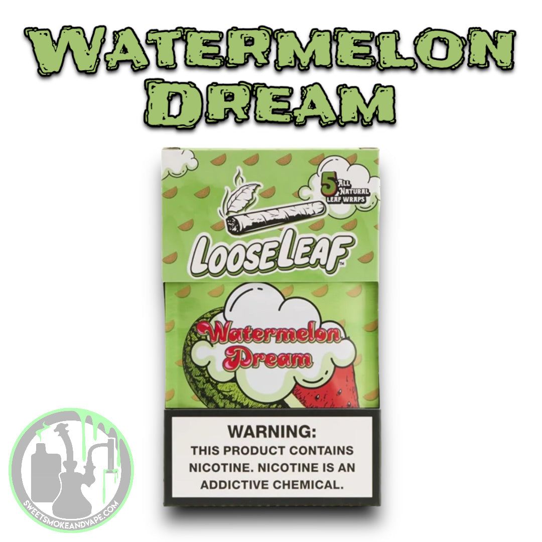 Loose Leaf - All Natural Tobacco Leaf Wraps - Full Box(40-Pack)