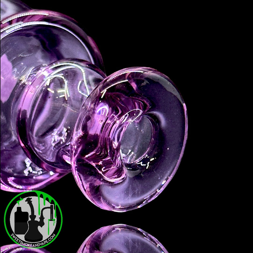 Evol Glass - Puffco Dry Attachment - Transparent Purple