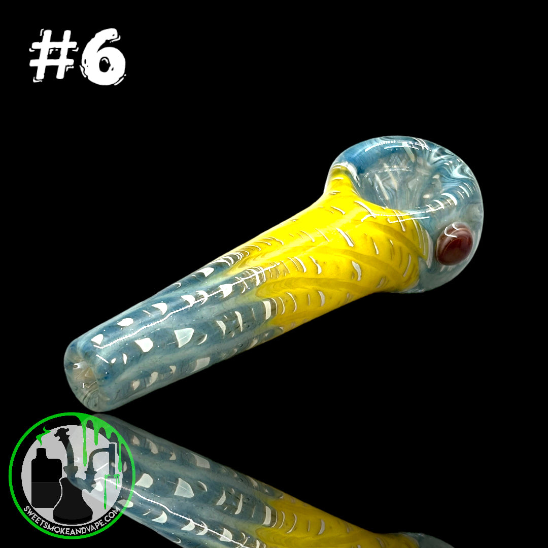 Daniel's Glass Art - German Glass Thick Hand Pipe (Small) #6