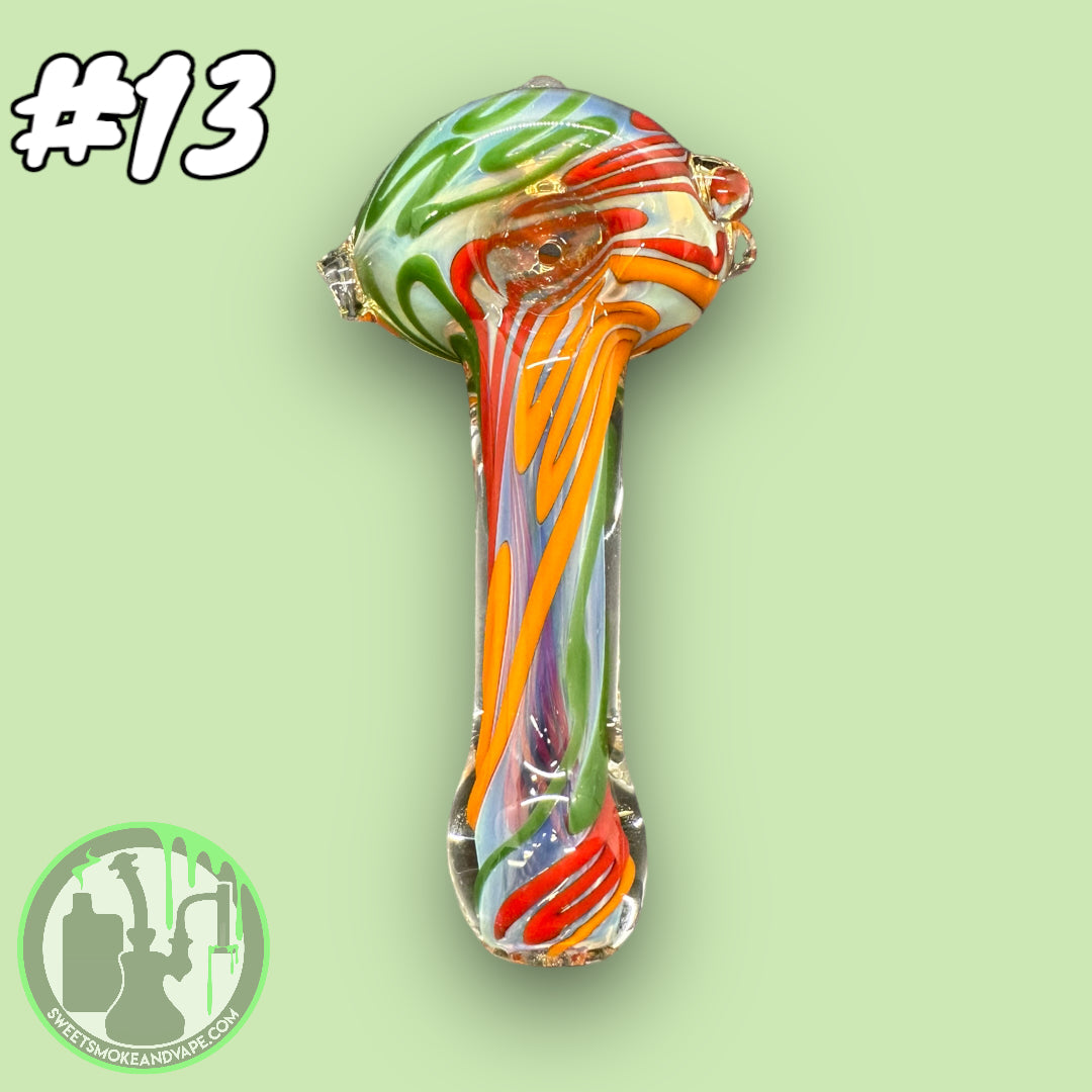 Ben’s Glass Art - Inside Out Tech Dry Pipe #13