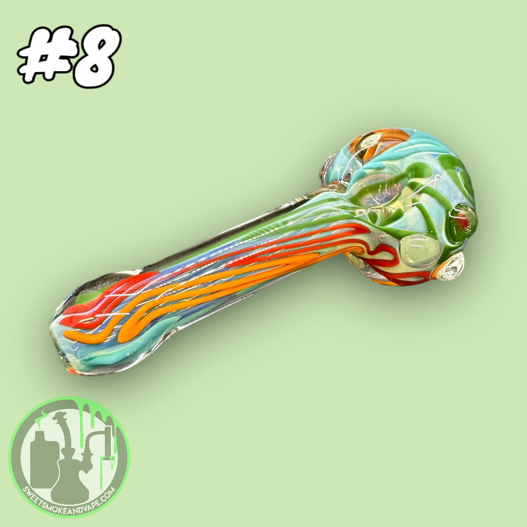 Ben’s Glass Art - Inside Out Tech Dry Pipe #8