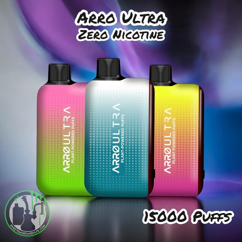 Arro Ultra - (Zero Nic) 15000 Puffs Disposable