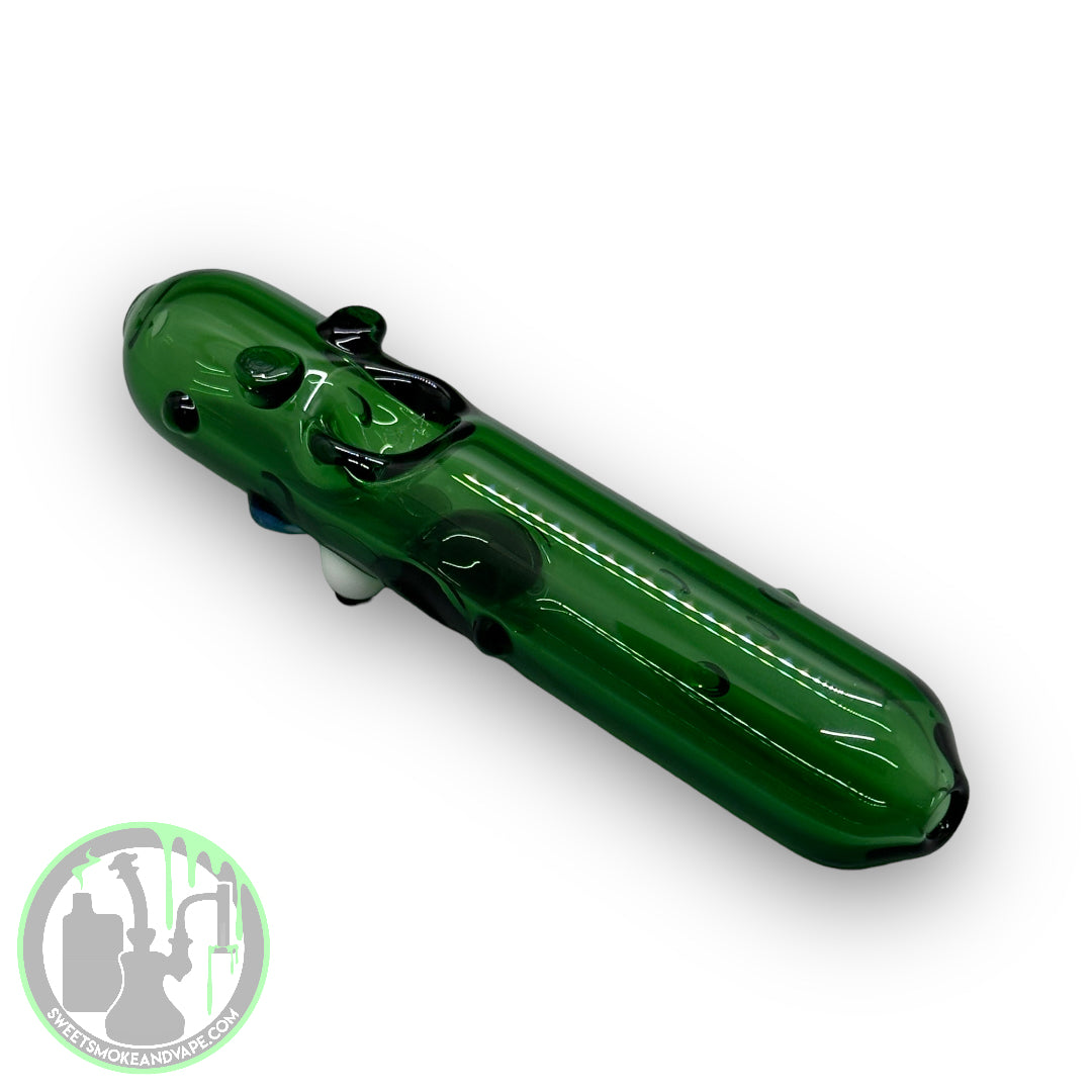 Daniel's Glass Art - Pickle Rick Dry Pipe