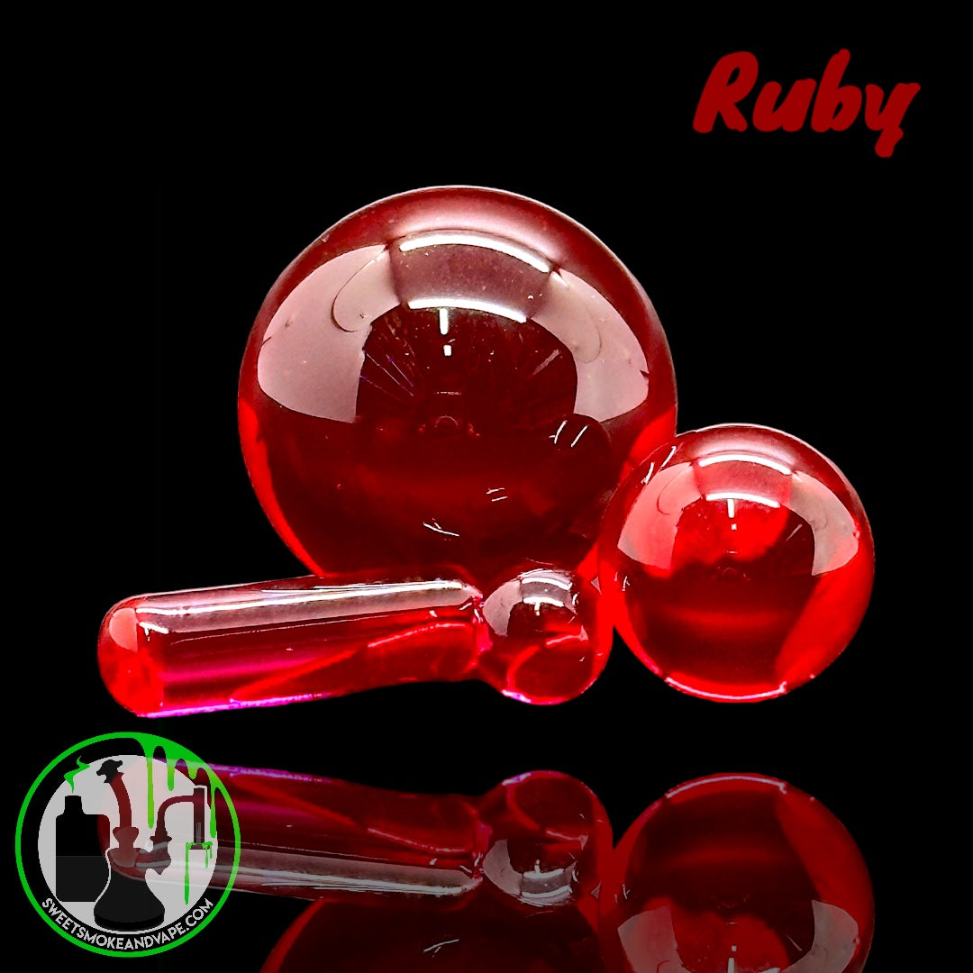 Ruby Pearl Co - Terp Slurper Set (Ruby)