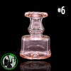 Evol Glass - Puffco Dry Attachment - #6 - Transparent Pink