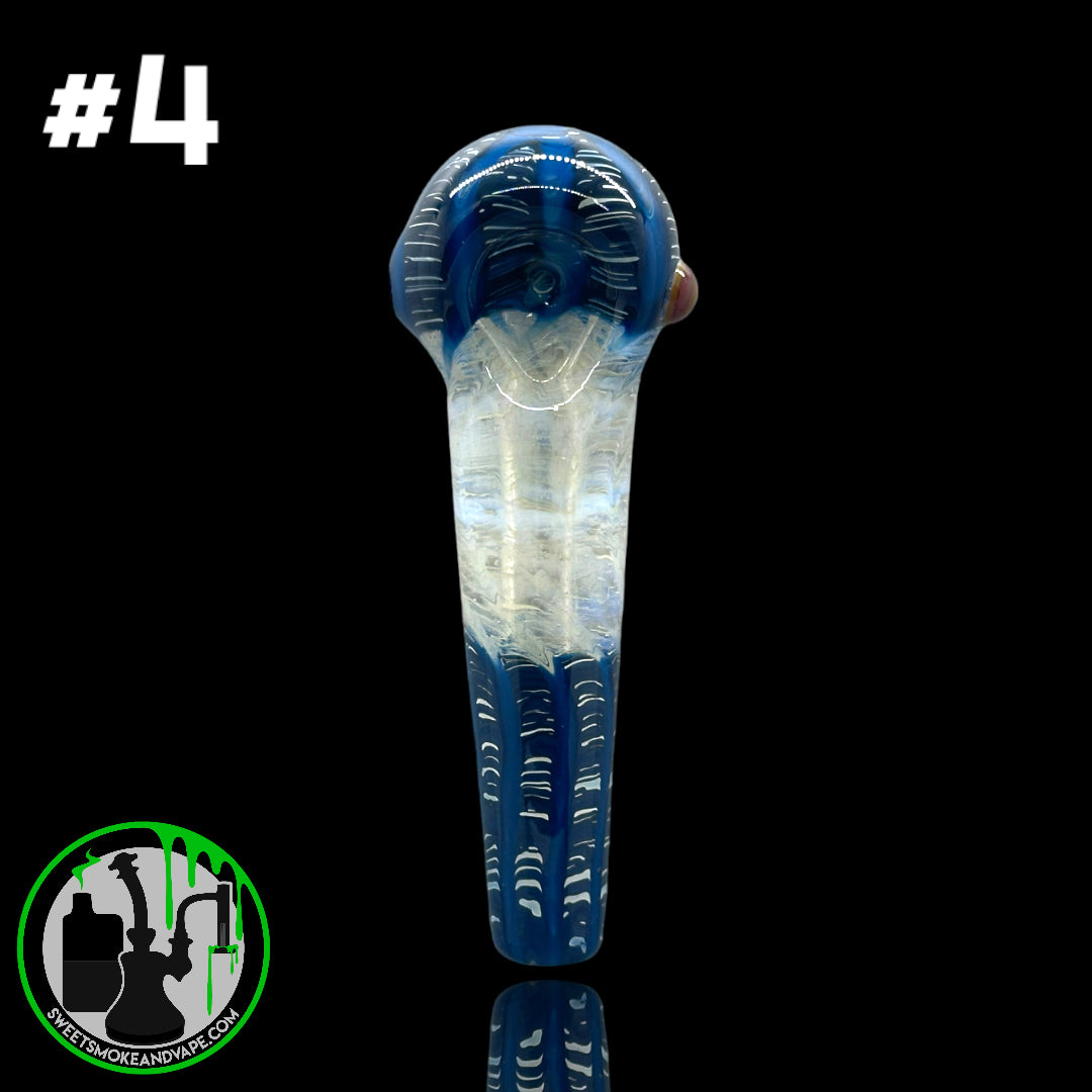 Daniel's Glass Art - German Glass Thick Hand Pipe #4