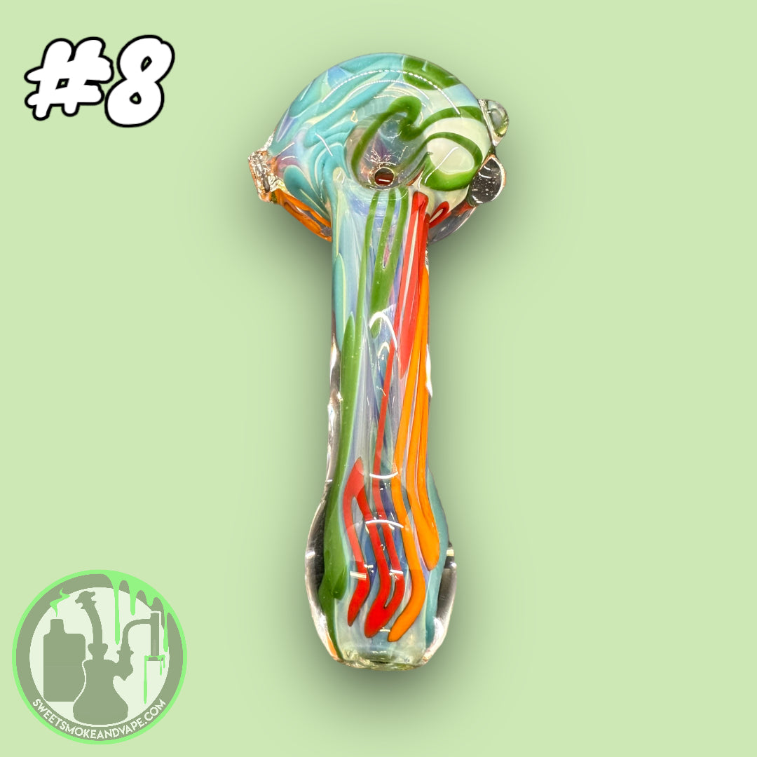 Ben’s Glass Art - Inside Out Tech Dry Pipe #8