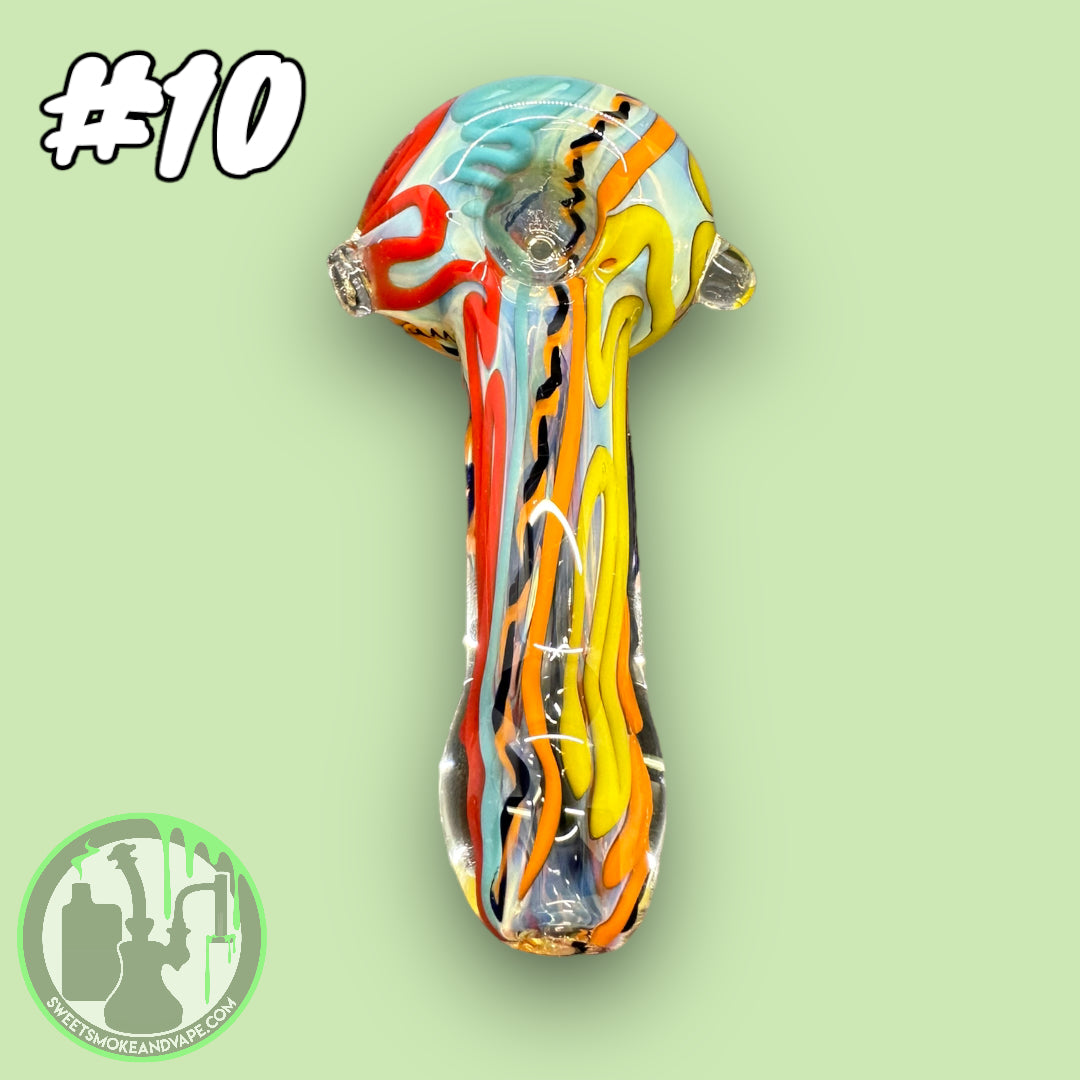 Ben’s Glass Art - Inside Out Tech Dry Pipe #10