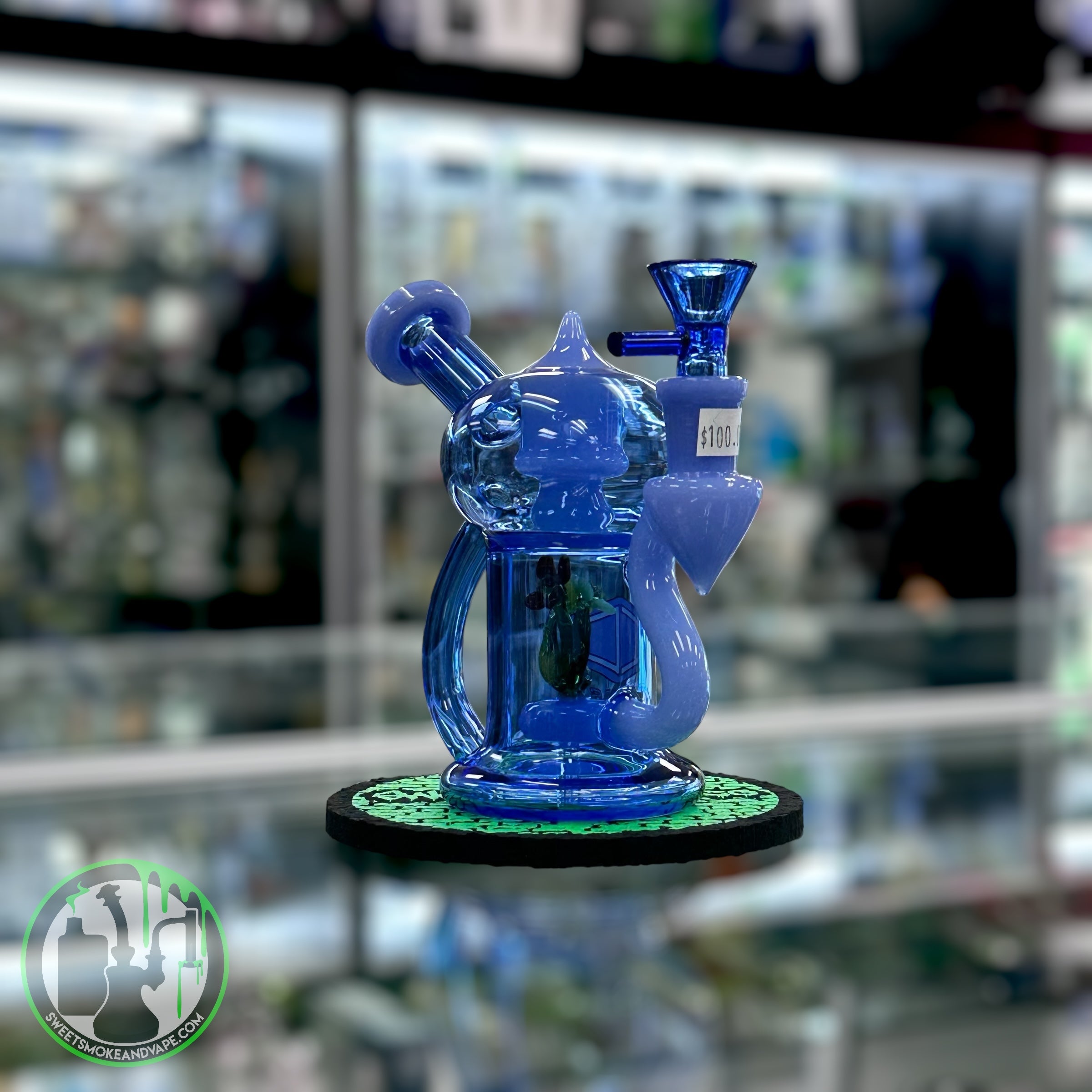 IC Glass Flower Rig #1 - 14mm