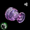 Evol Glass - Puffco Dry Attachment - #8 - Transparent Purple