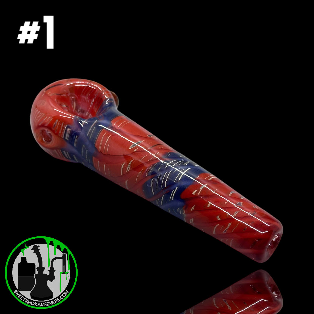 Daniel's Glass Art - German Glass Thick Hand Pipe #1