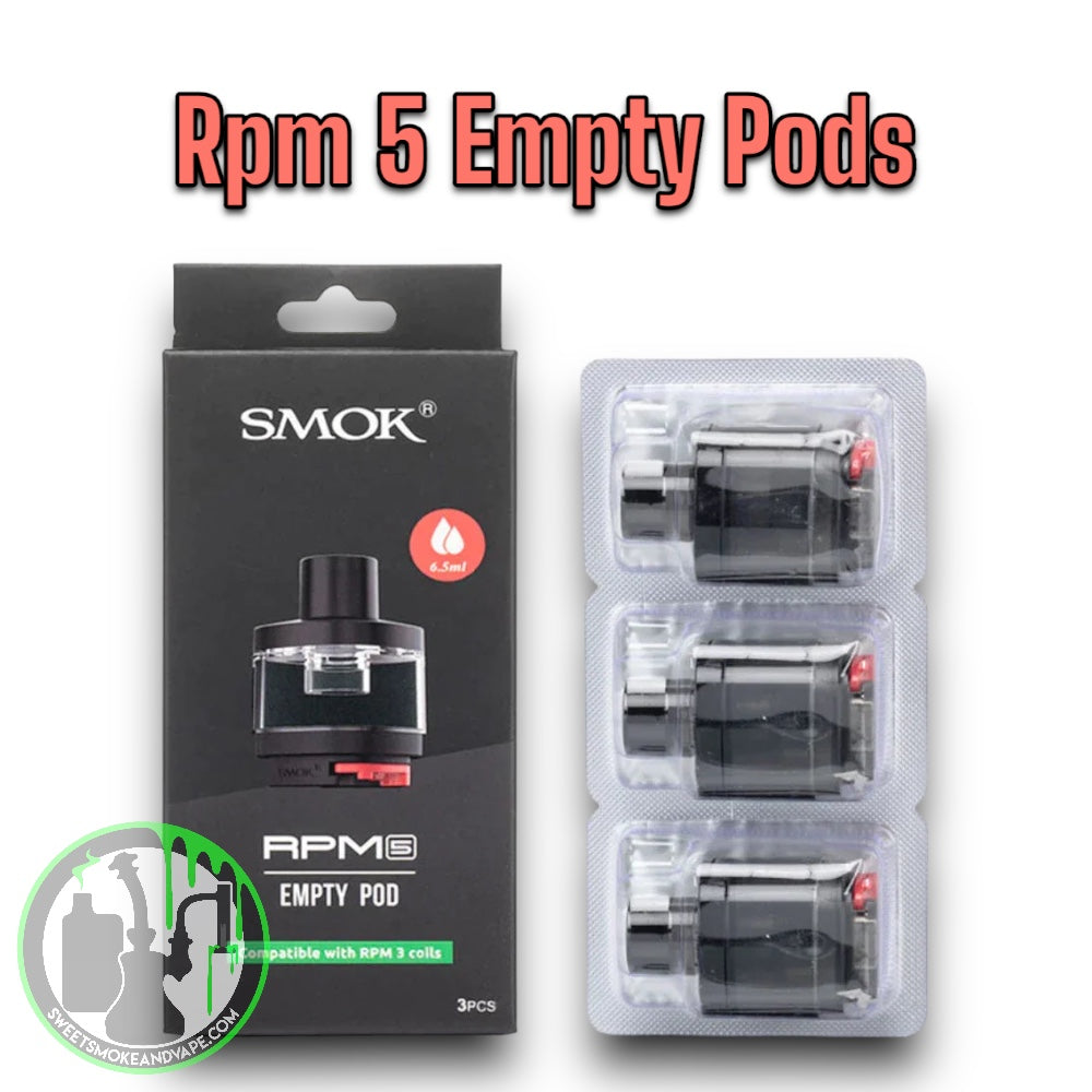 Smok RPM 5 Empty Pods 3 Pack