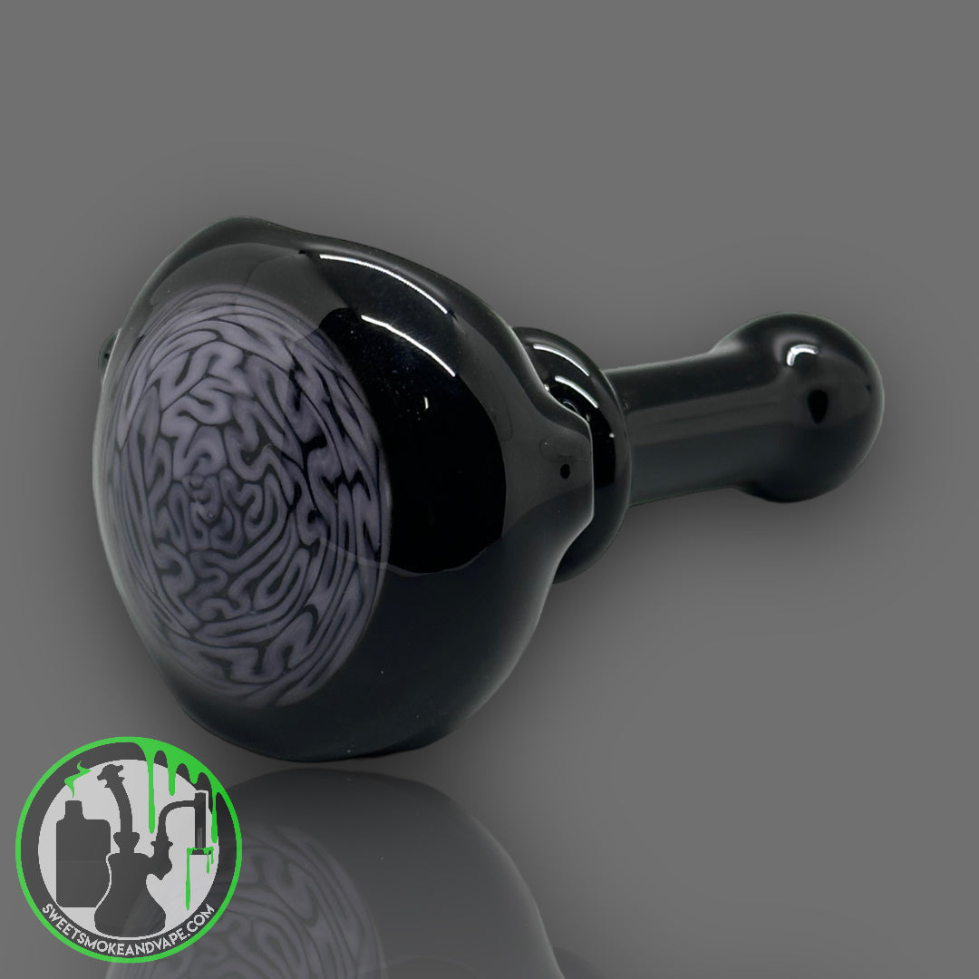 Algae - Brain Tech Hand Pipe (Black/Purple)