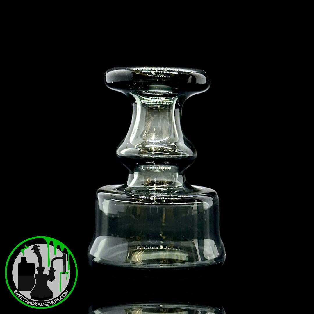 Evol Glass - Puffco Dry Attachment - Transparent Black