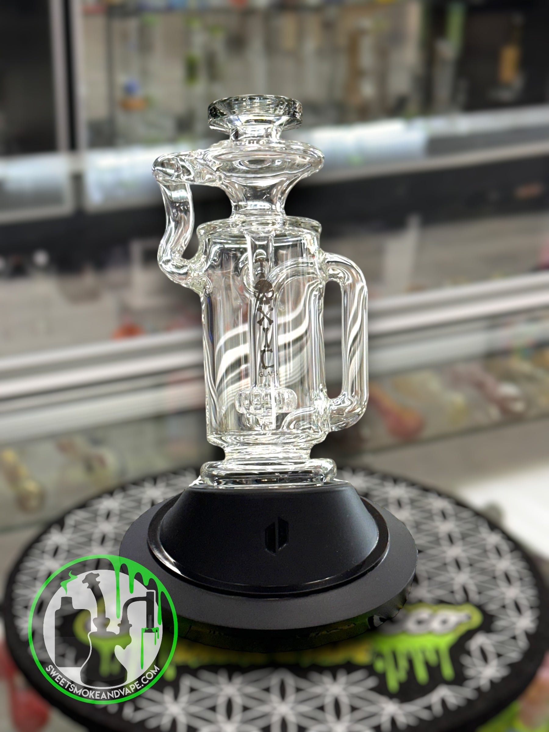 Toxic Glass - Puffco Attachment - Recycler