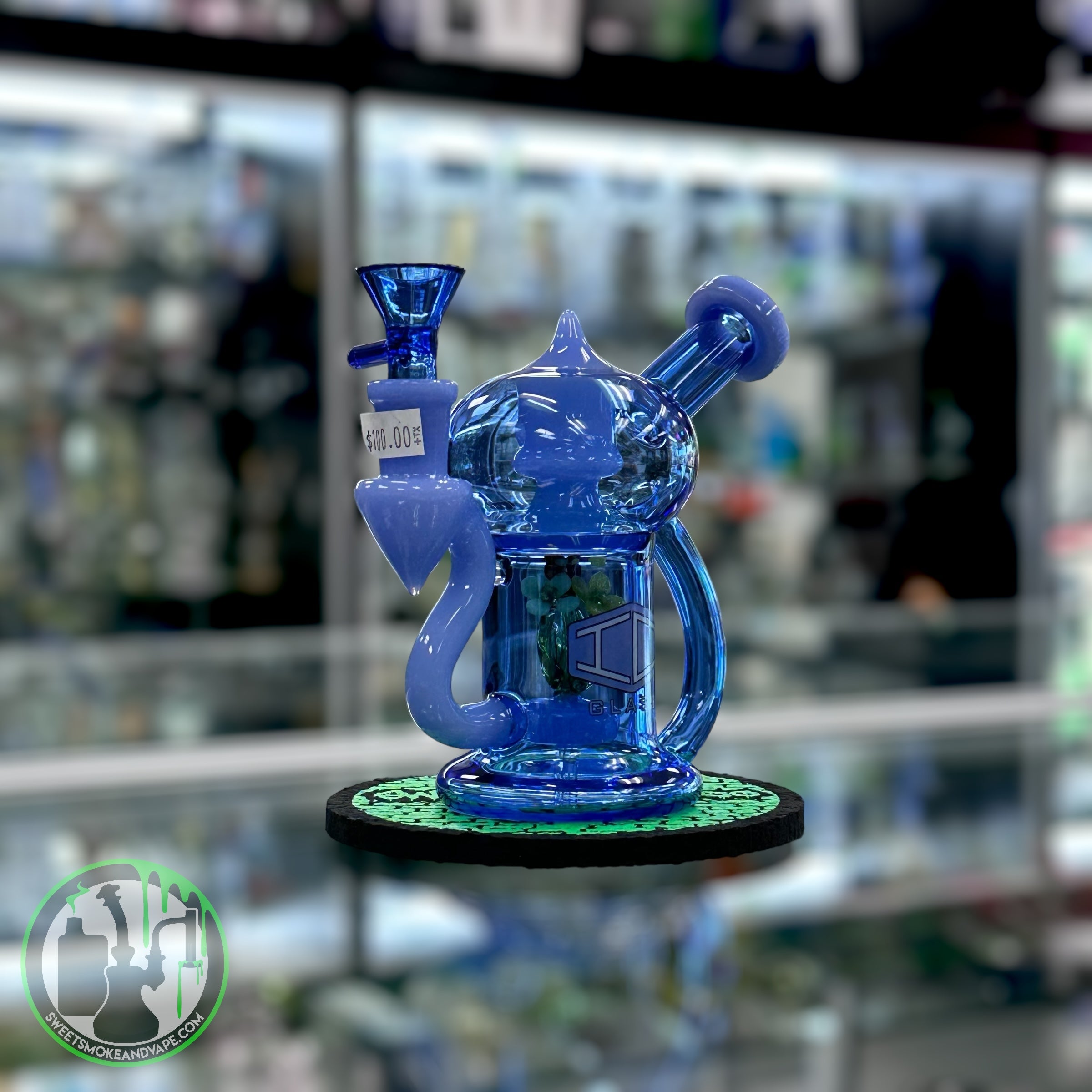 IC Glass Flower Rig #1 - 14mm