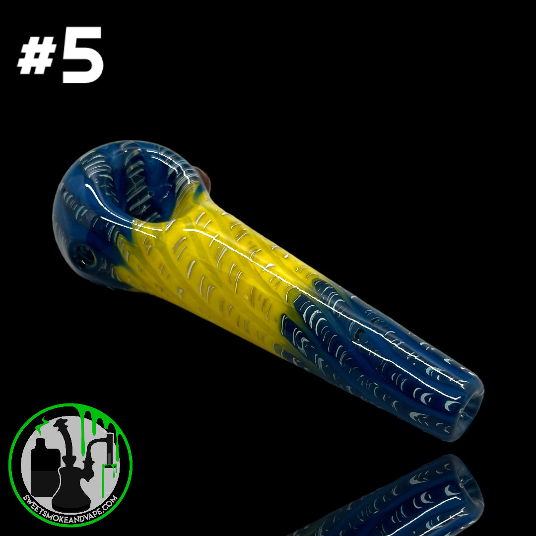 Daniel's Glass Art - German Glass Thick Hand Pipe #5