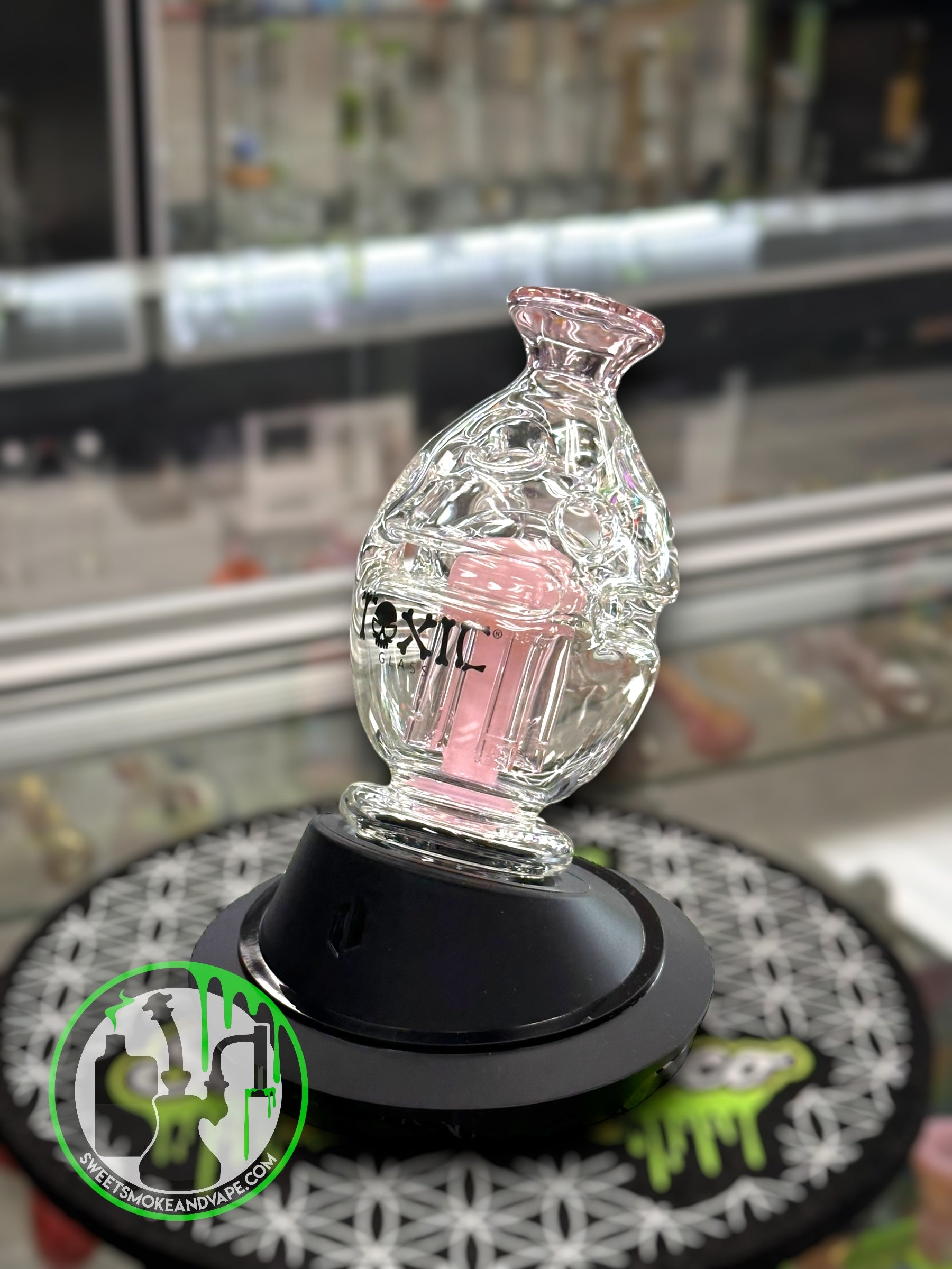 Toxic Glass - Fabb Egg Tree Perc Puffco Attachment