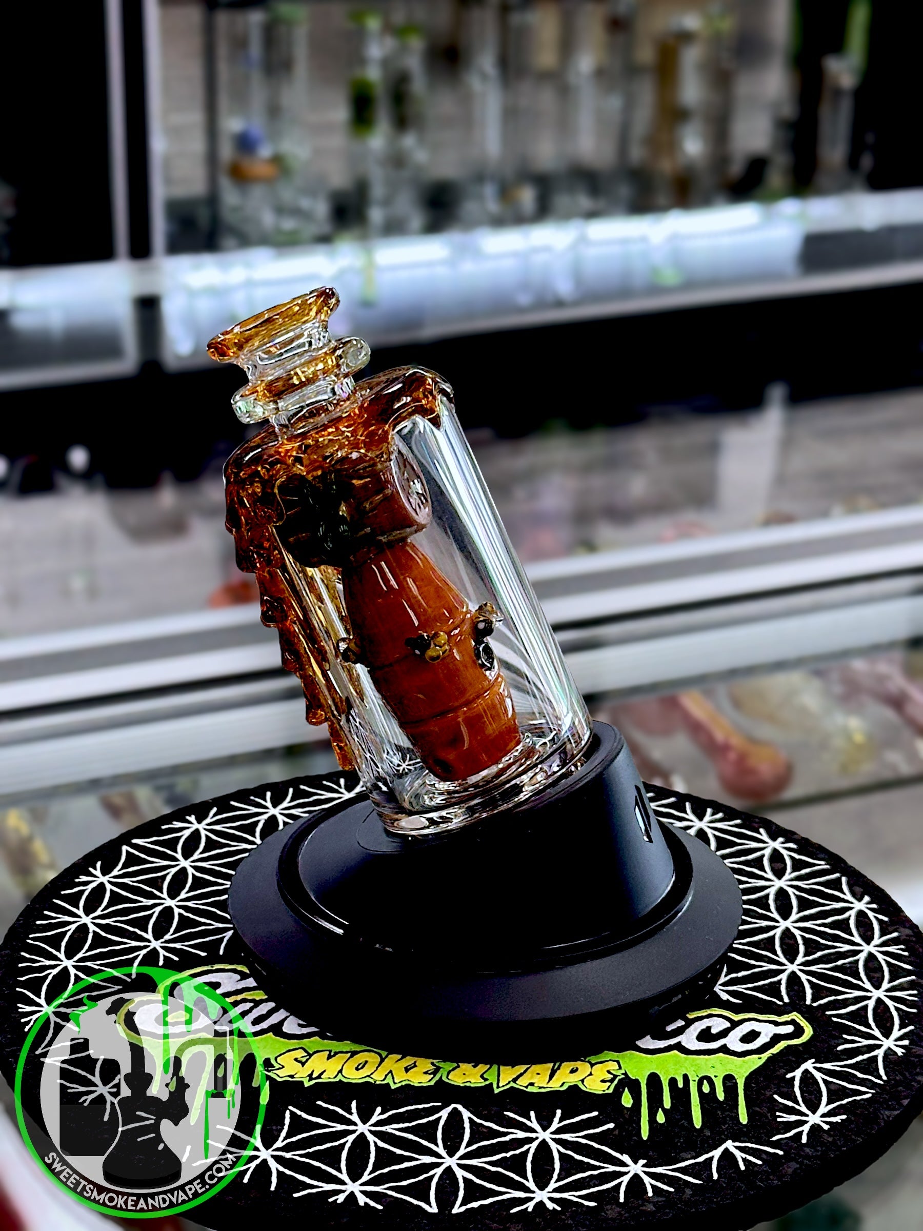 Empire Glass Works - “Save The Bees” Puffco Attachment