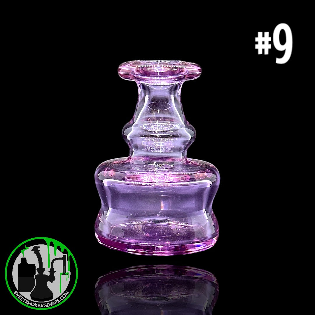 Evol Glass - Puffco Dry Attachment - #9 - Transparent Purple