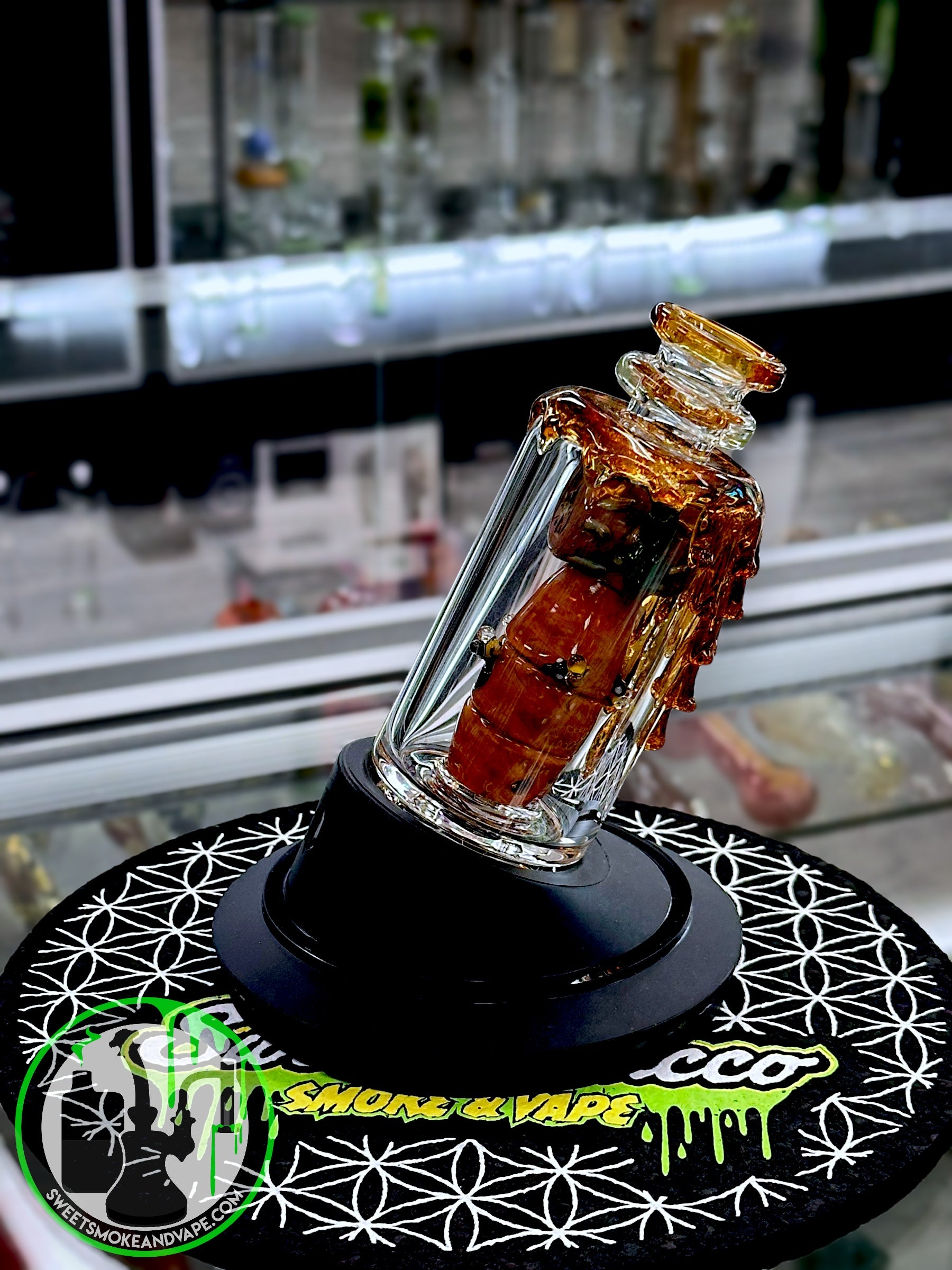 Empire Glass Works - “Save The Bees” Puffco Attachment