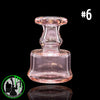 Evol Glass - Puffco Dry Attachment - #6 - Transparent Pink