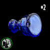 Evol Glass - Puffco Dry Attachment - #2 - Transparent Blue