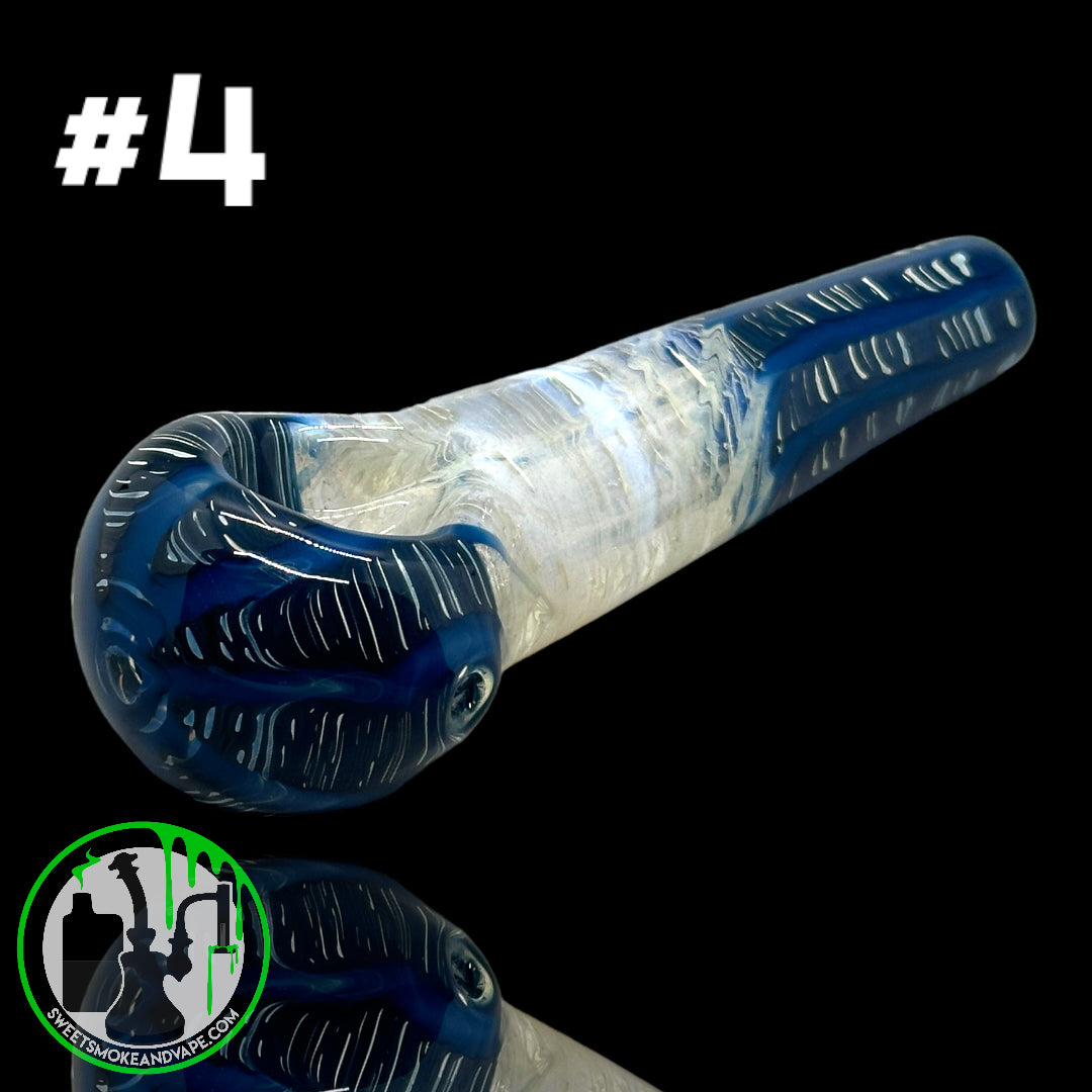 Daniel's Glass Art - German Glass Thick Hand Pipe #4