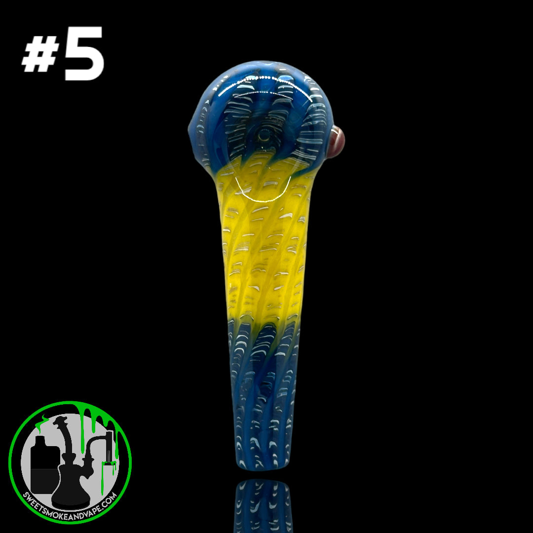 Daniel's Glass Art - German Glass Thick Hand Pipe #5