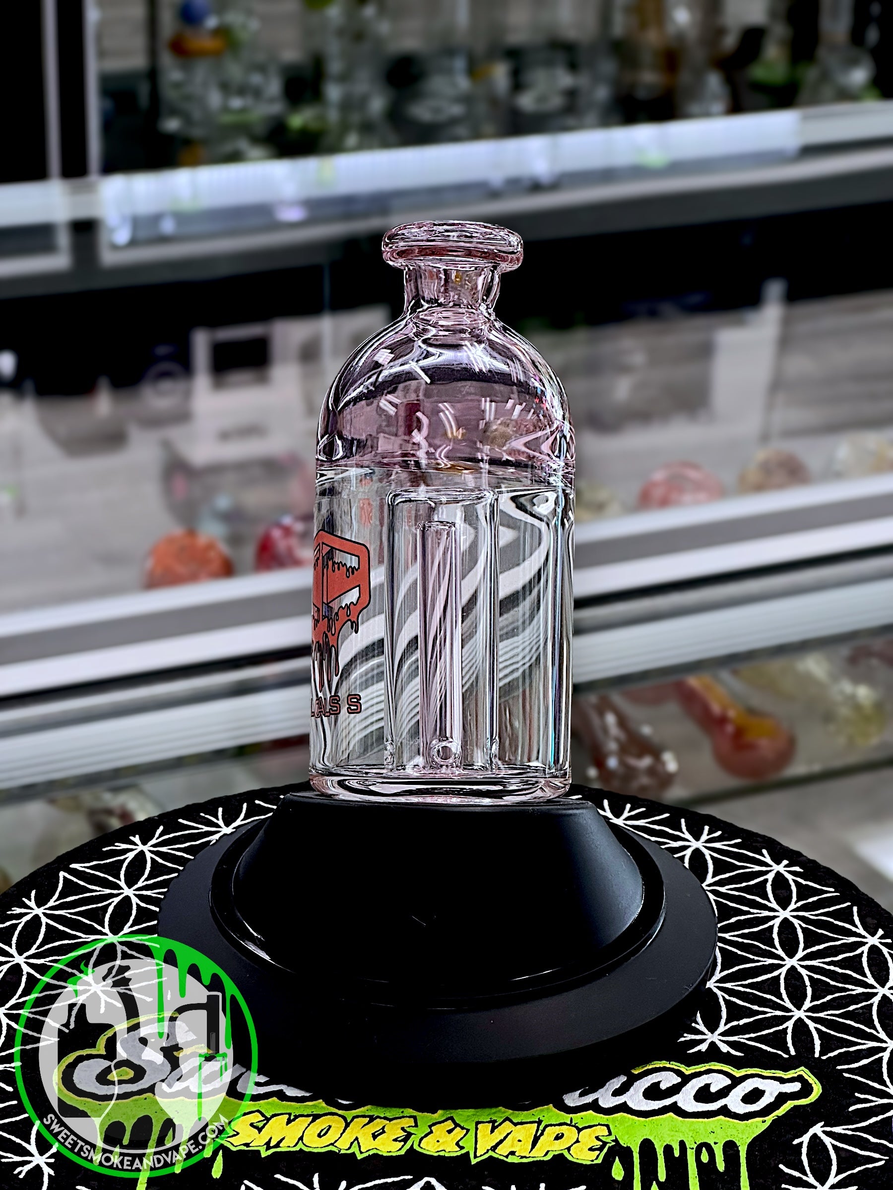 IC Glass - Pink Puffco Attachment