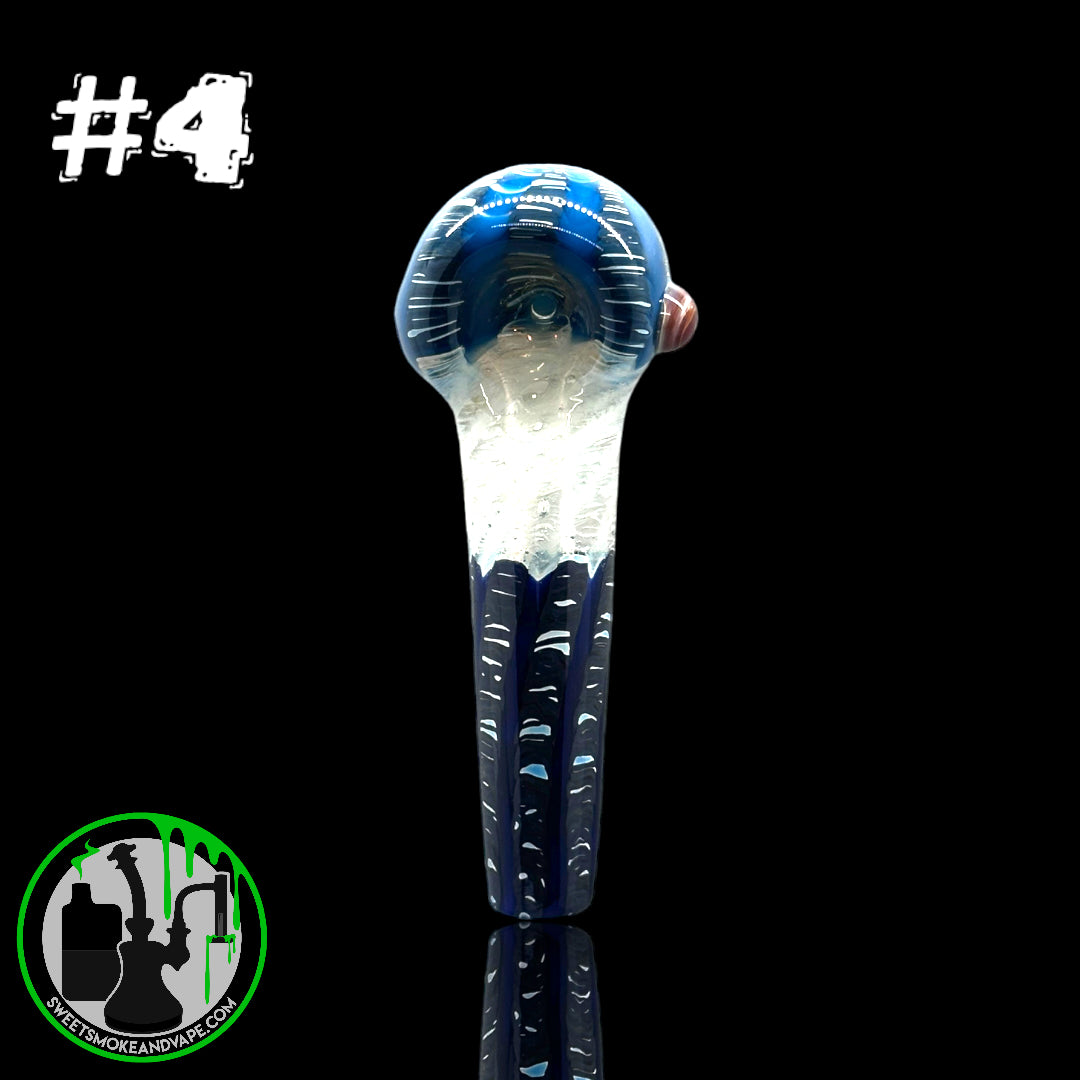 Daniel's Glass Art - German Glass Thick Hand Pipe (Small) #4